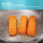 Hawkins Pro 1.5 Litre Deep-Fry Pan, Triply Stainless Steel Kadhai with Steel Handles and Steel Lid, Small Kadhai, Silver (PSK15S) - Image 4