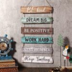 Wall Decor for Living Room - Wall Hangings for Home Decoration - Wall Decoration Items for Living Room - Wall Art - Bedroom Wall Decor - Rigid Eco-Friendly Recycled Board - 6 pcs, Retro - Image 2