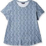 Max Plus Size Women Textured Lace Detailed Top