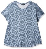 Max Plus Size Women Textured Lace Detailed Top